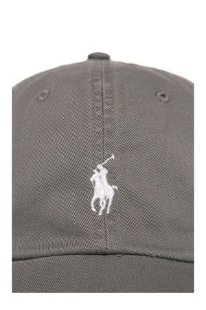 Cappello da baseball in cotone grigio RALPH LAUREN | 710548524009GREY